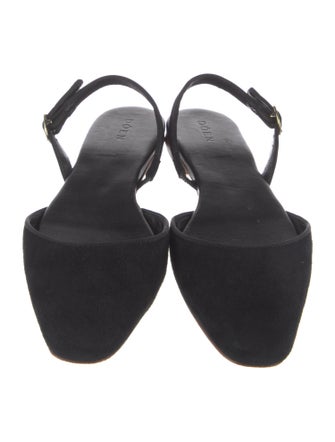 DÔEN Suede Slingback Flats