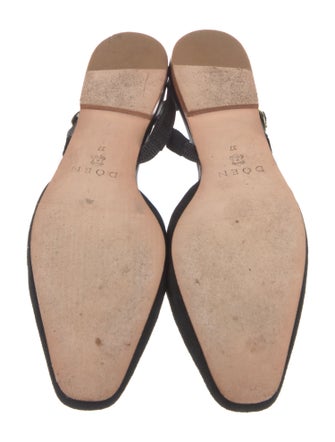 DÔEN Suede Slingback Flats