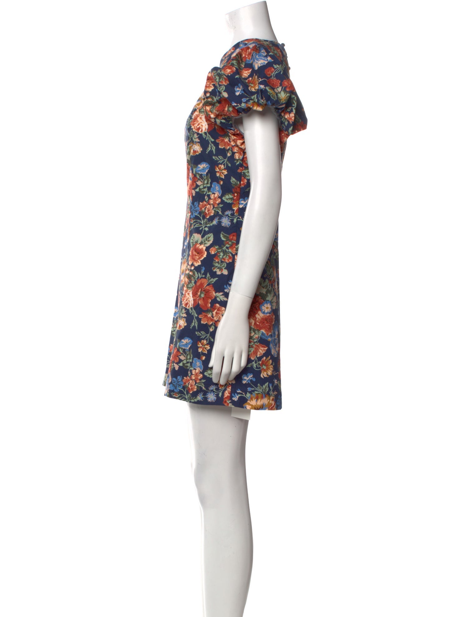 DÔEN Floral Print Mini Dress w/ Tags