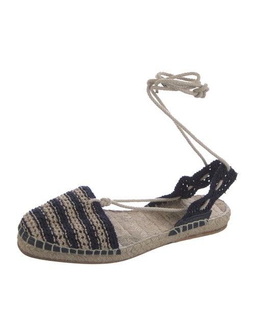 DÔEN Striped Slingback Flats