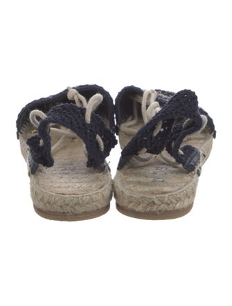 DÔEN Striped Slingback Flats