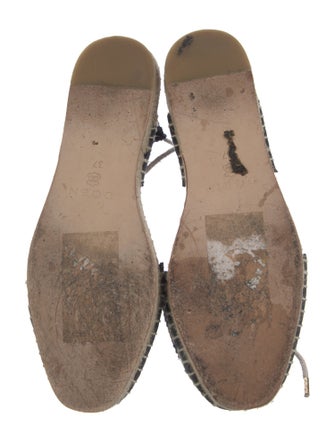 DÔEN Striped Slingback Flats