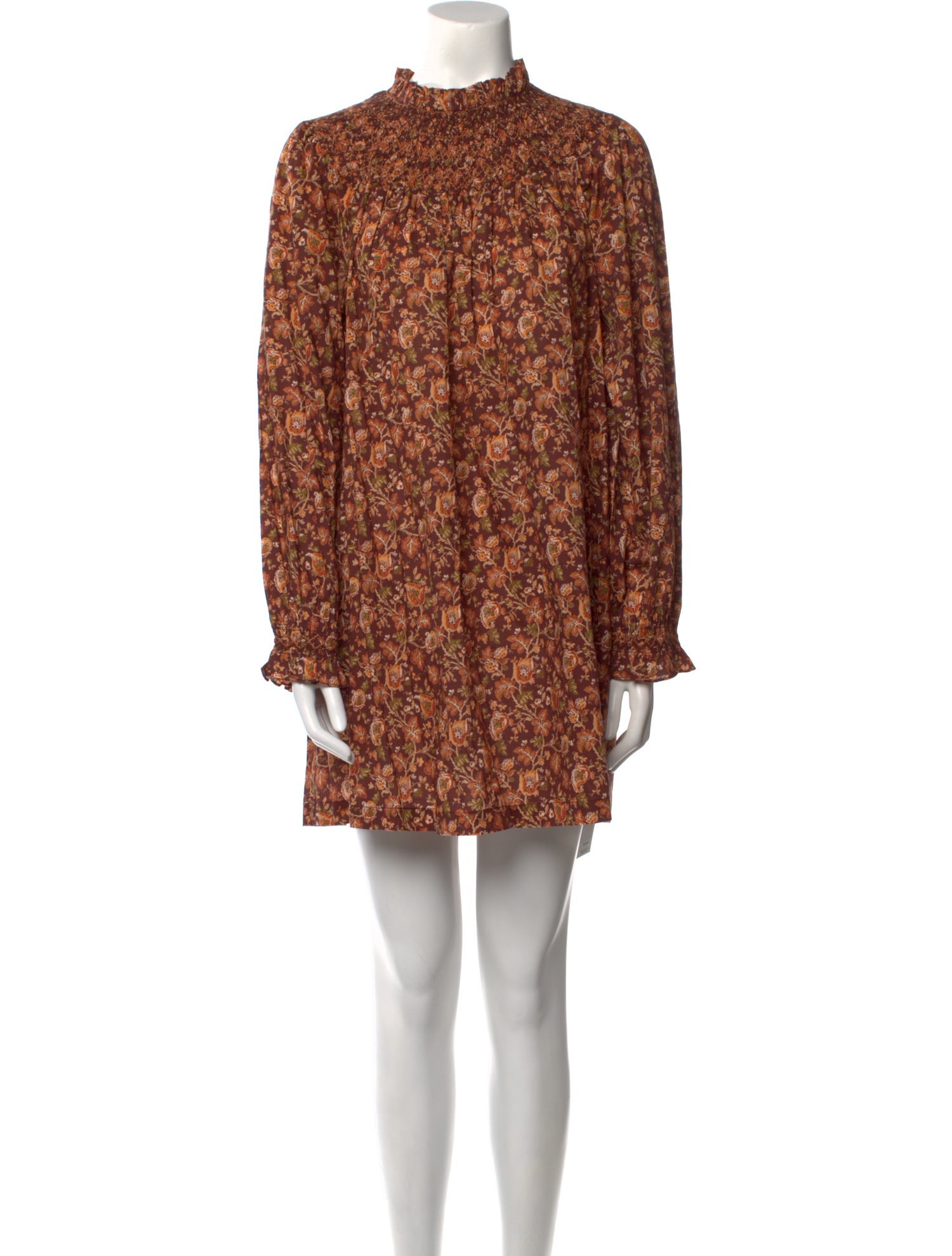 DÔEN Floral Print Mini Dress