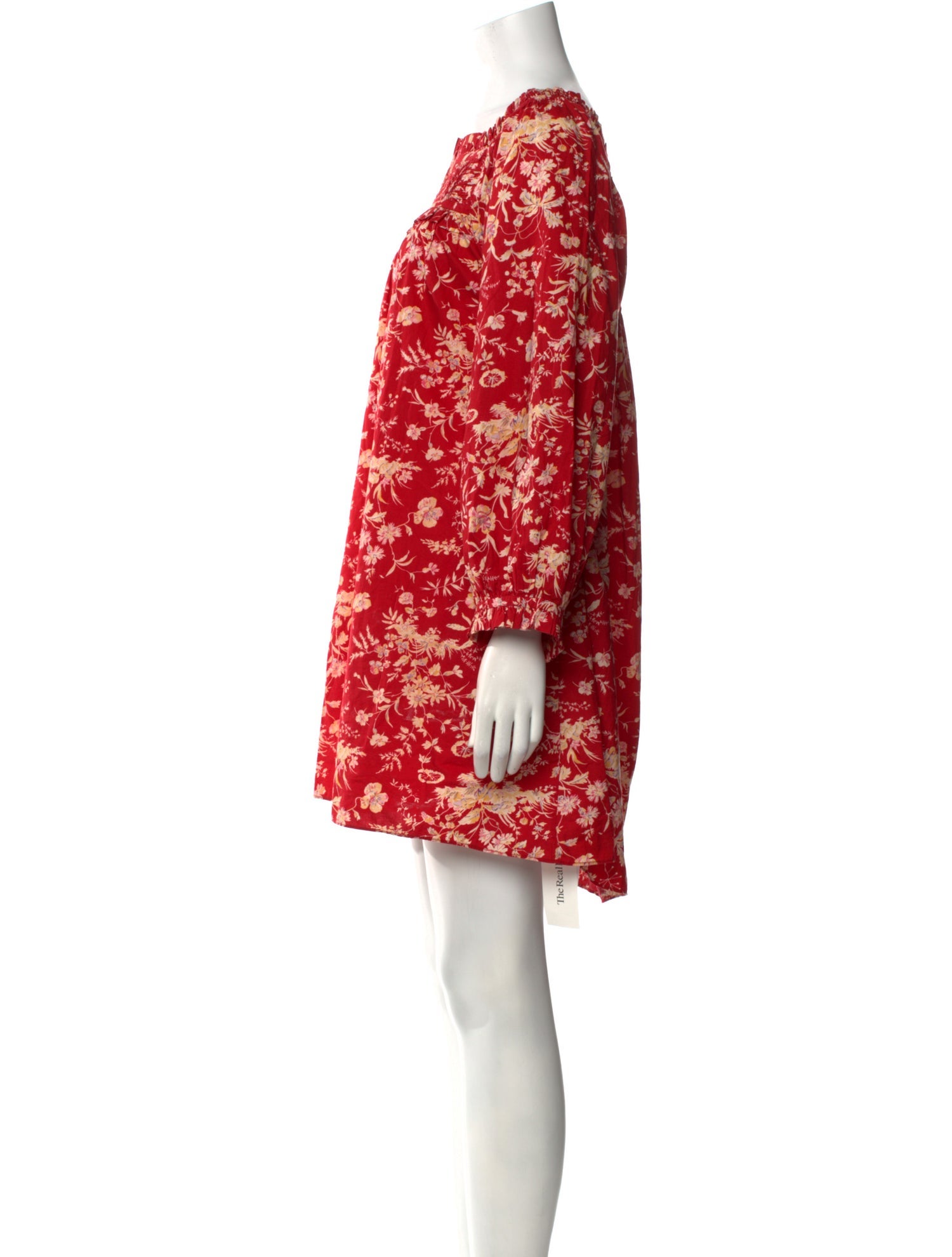 DÔEN Floral Print Mini Dress