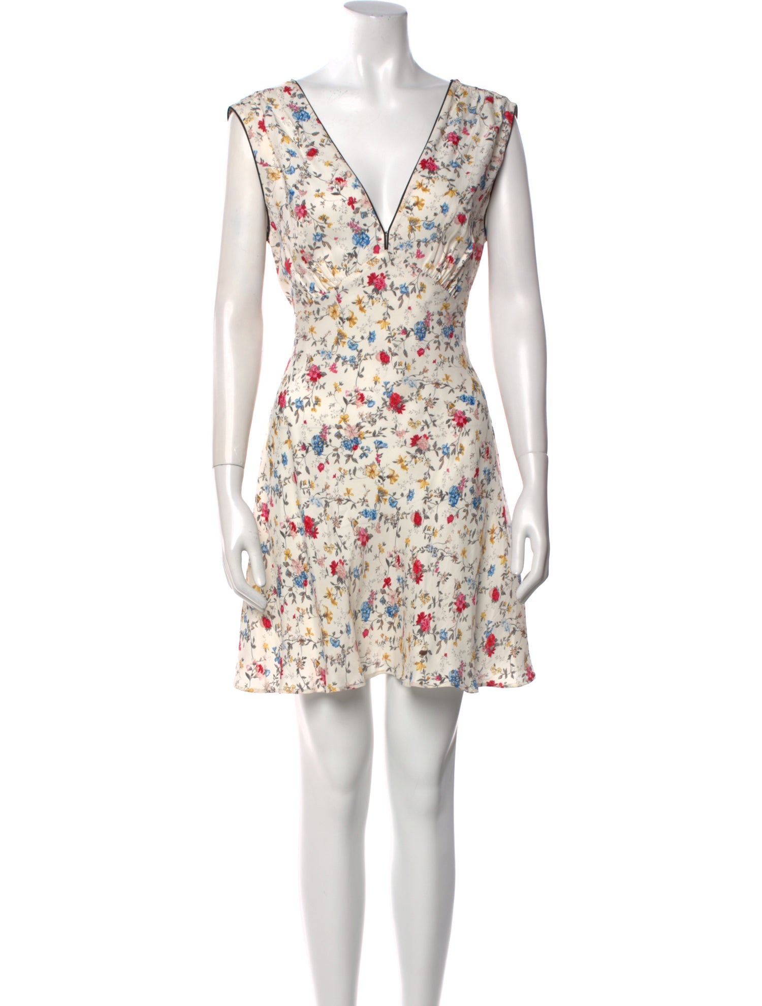 DÔEN Floral Print Mini Dress