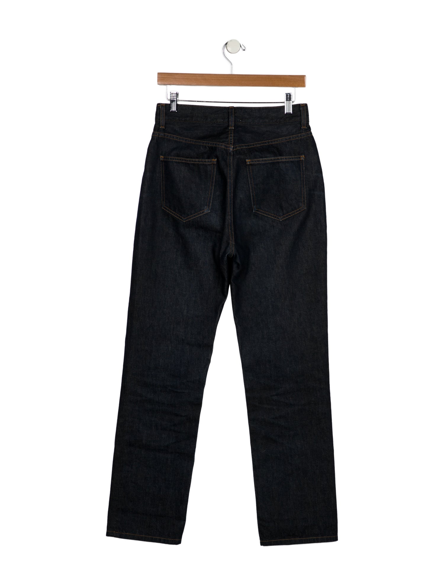 DÔEN High-Rise Straight Leg Jeans