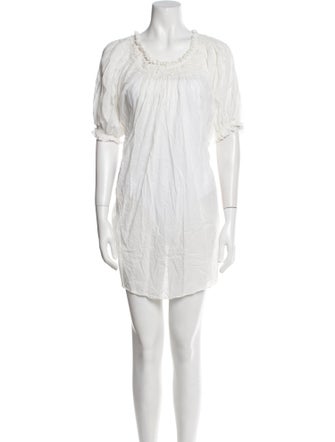 DÔEN Scoop Neck Mini Dress