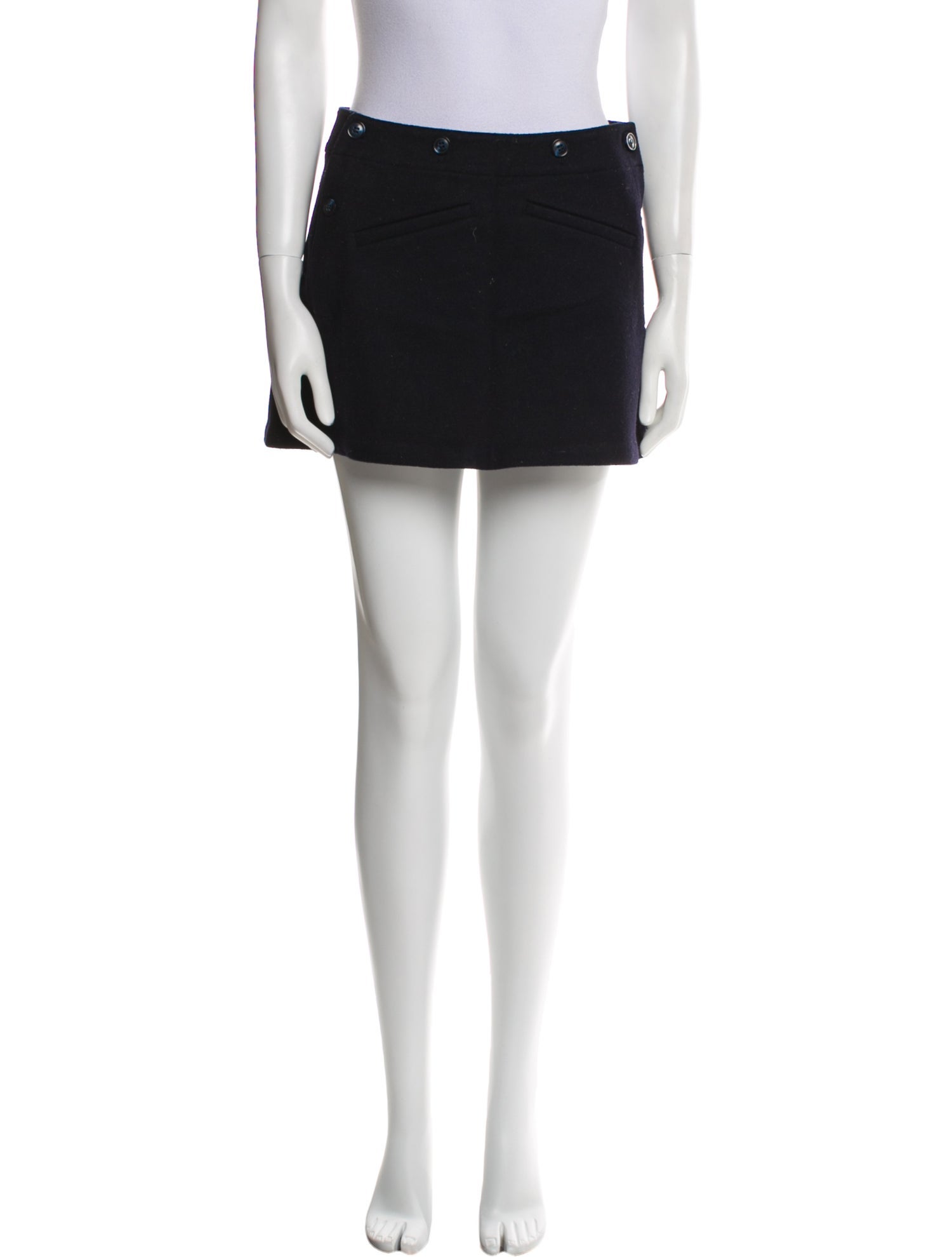 DÔEN Wool Mini Skirt