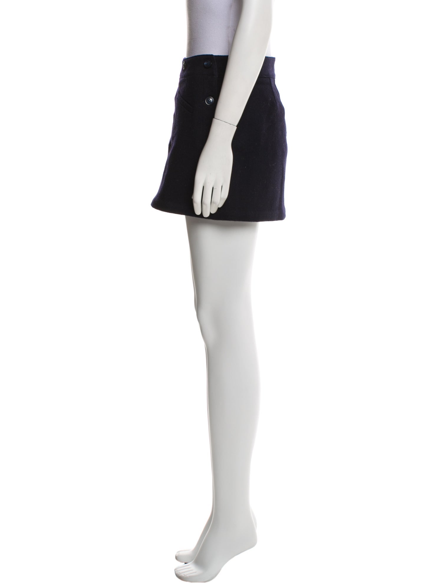 DÔEN Wool Mini Skirt