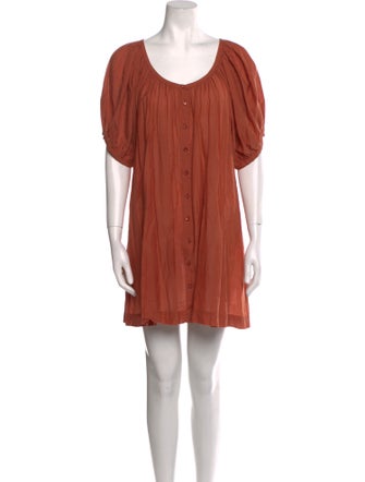 DÔEN Scoop Neck Mini Dress