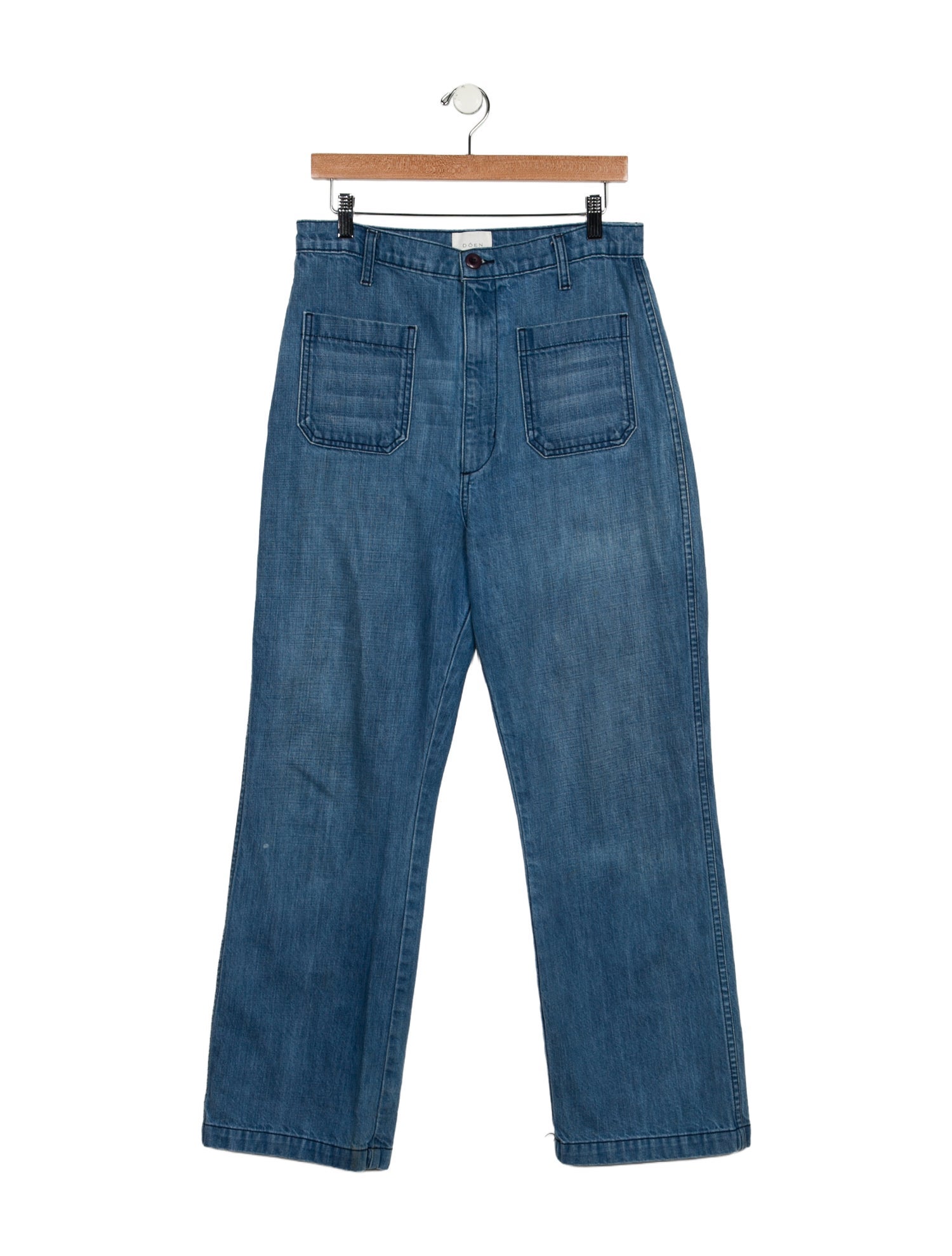 DÔEN High-Rise Wide Leg Jeans