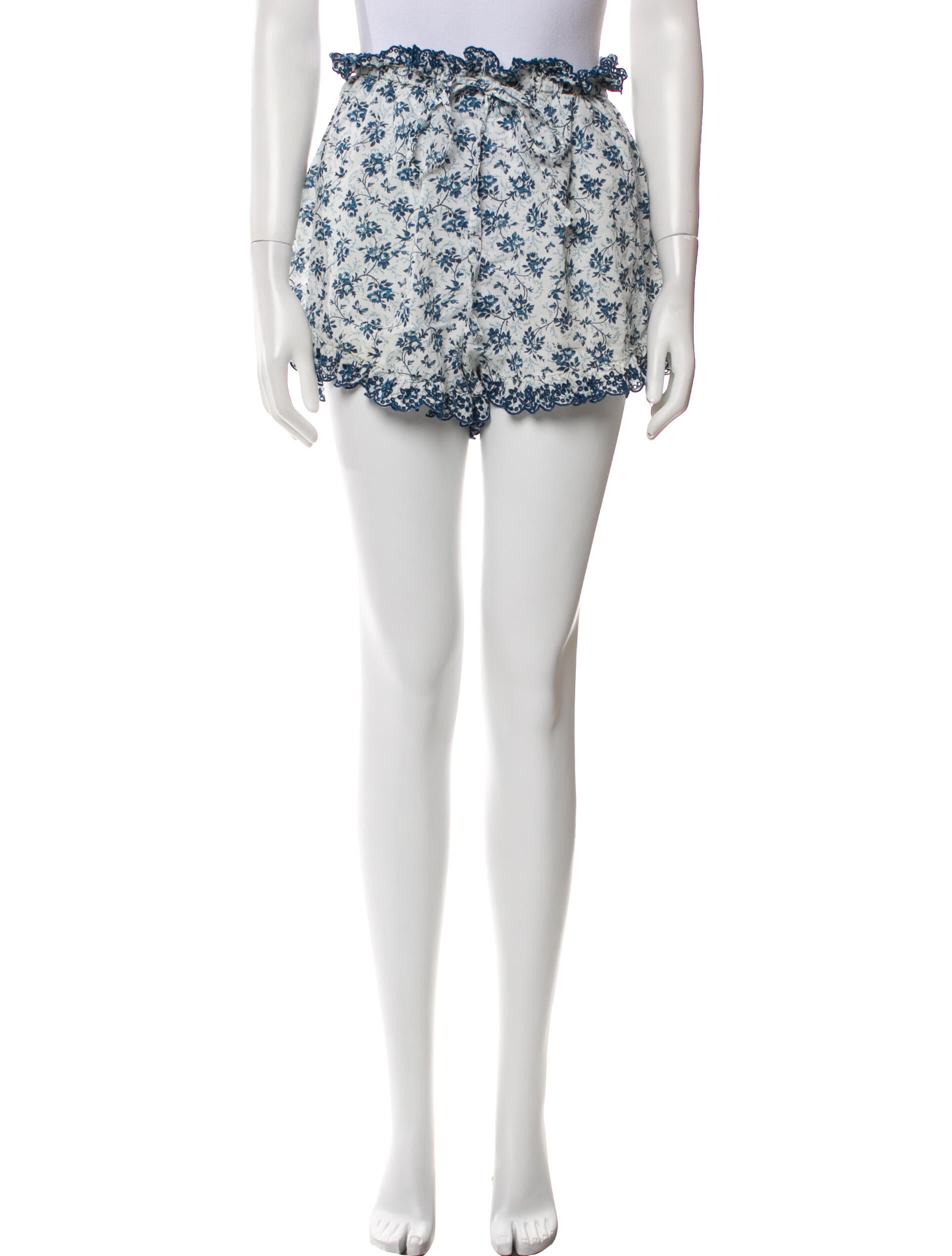 DÔEN Printed Mini Shorts