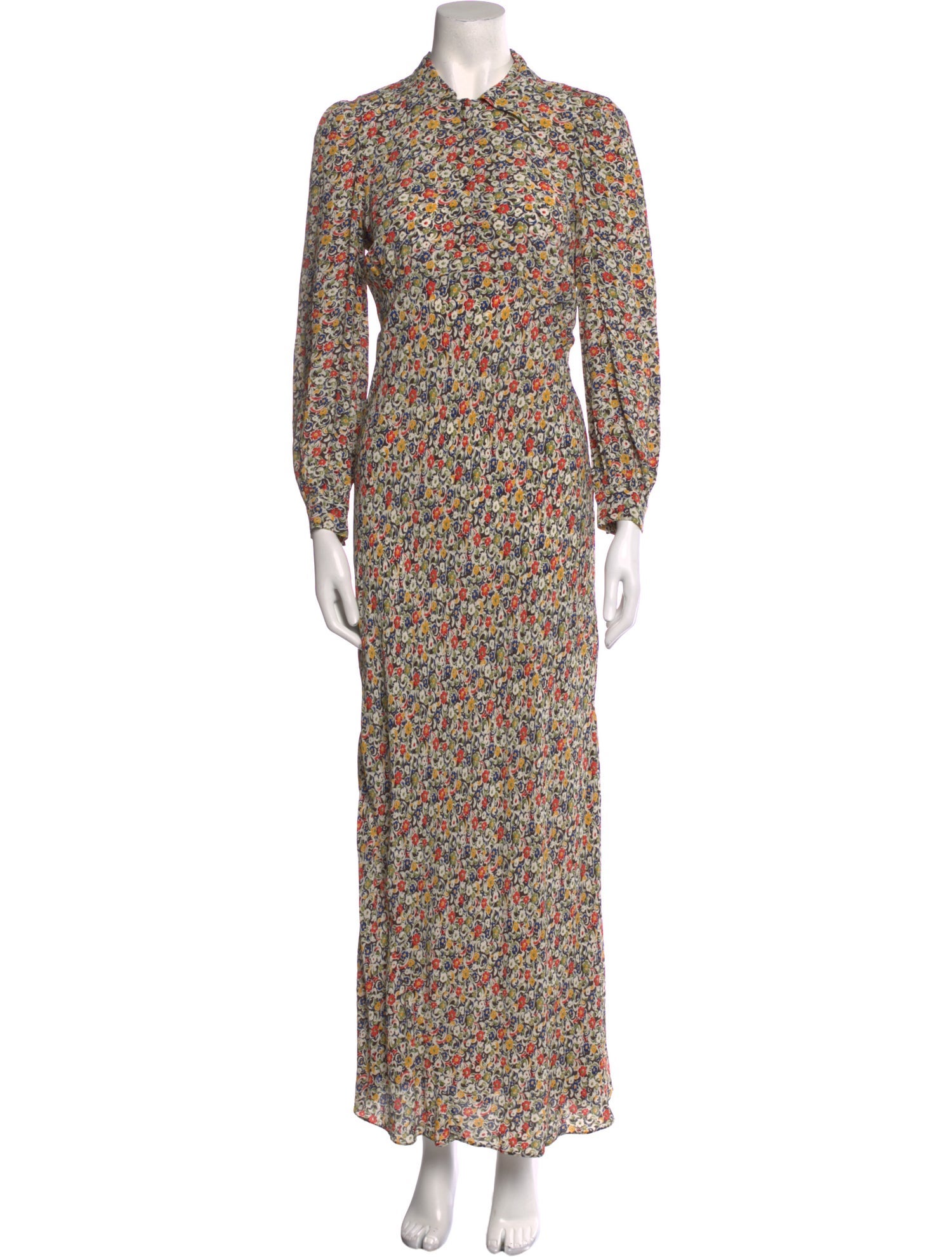 DÔEN Floral Print Long Dress