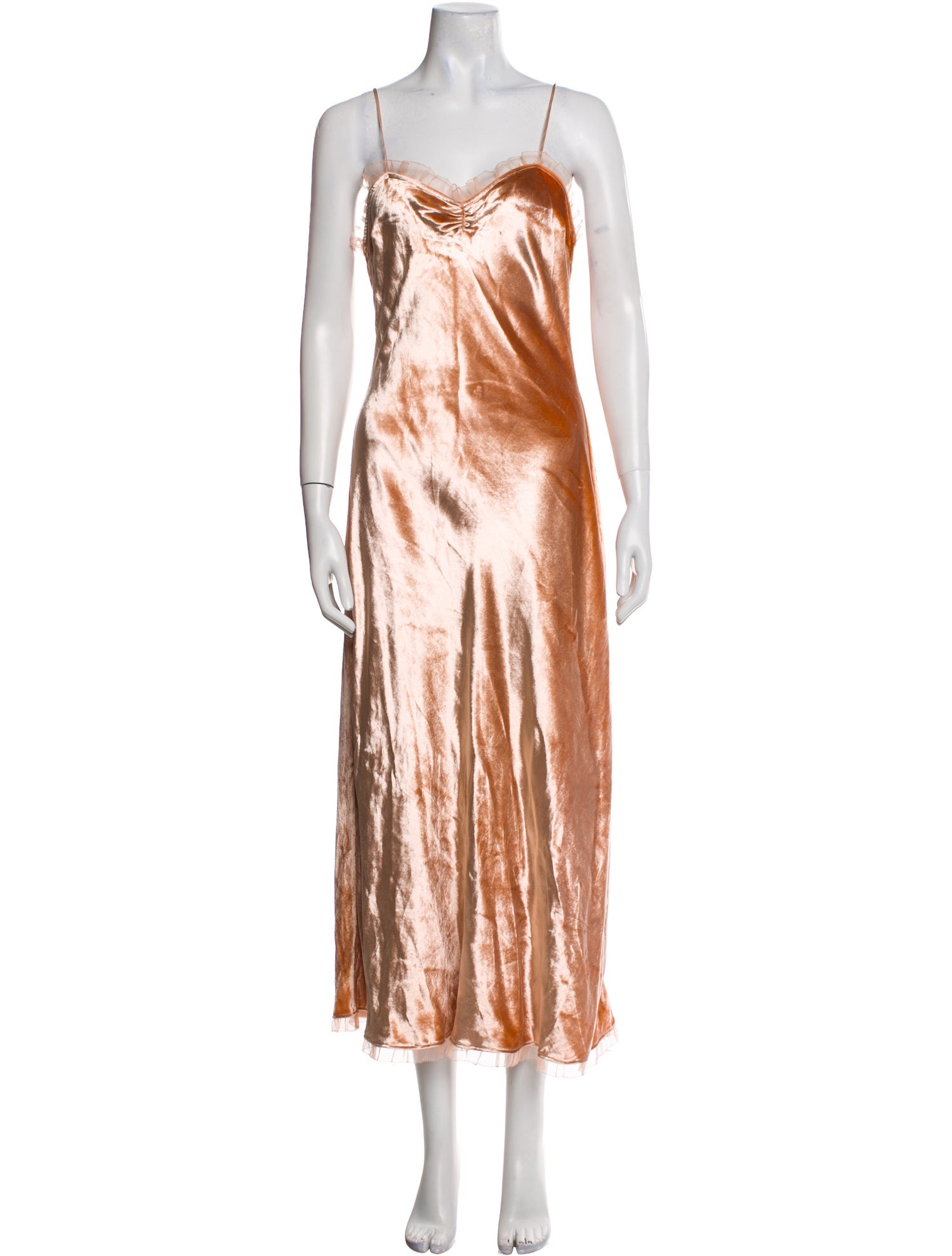 DÔEN Square Neckline Long Dress