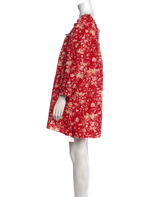 DÔEN Floral Print Mini Dress