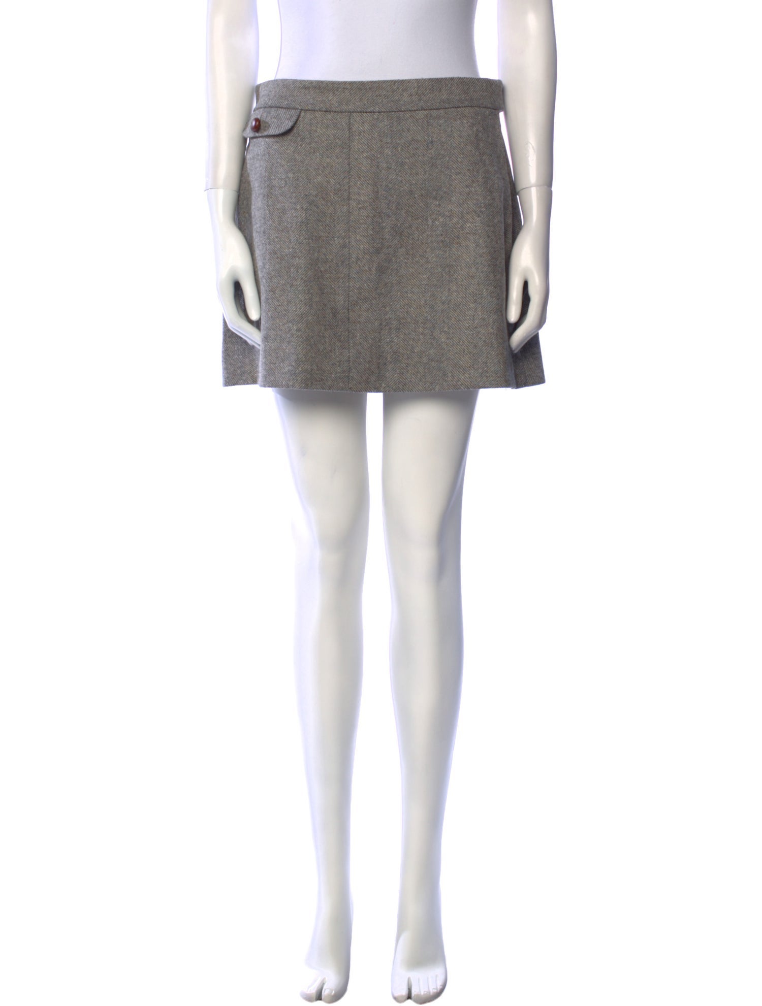 DÔEN Wool Mini Skirt w/ Tags