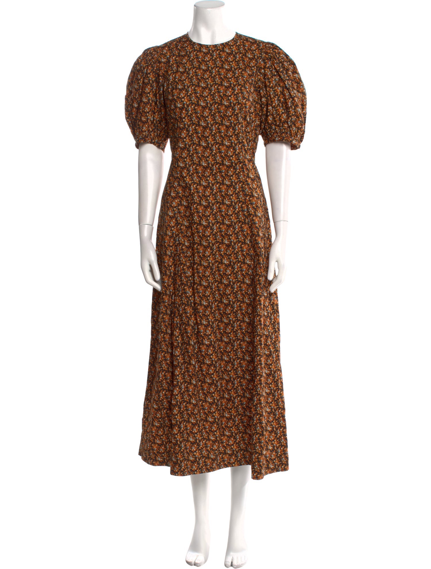 DÔEN Floral Print Long Dress w/ Tags