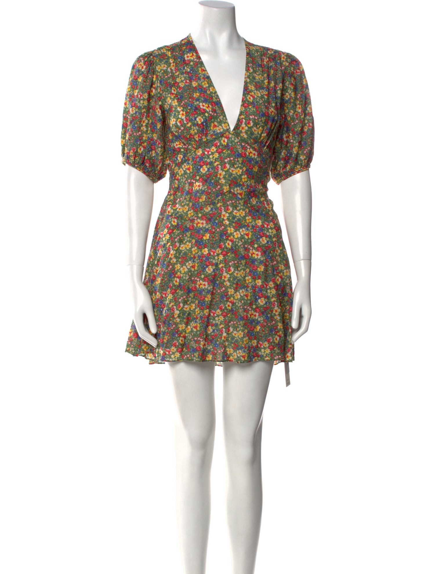 DÔEN Floral Print Mini Dress