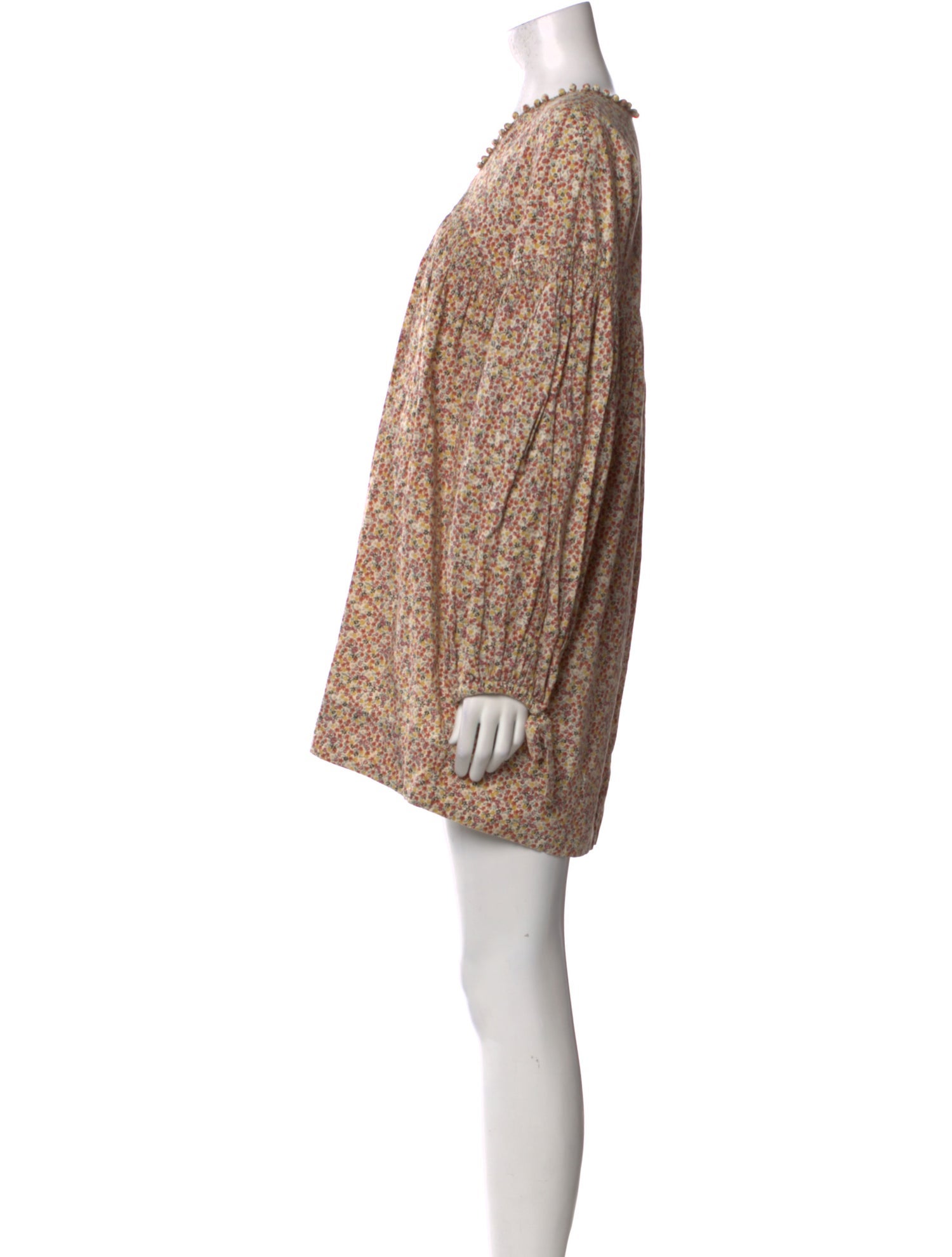 DÔEN Floral Print Mini Dress