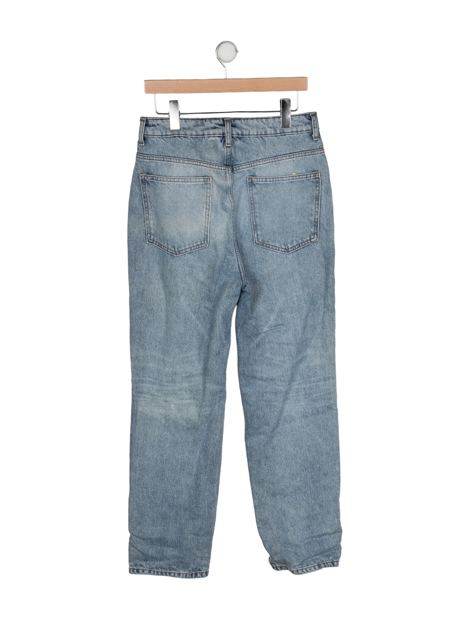 DÔEN High-Rise Straight Leg Jeans