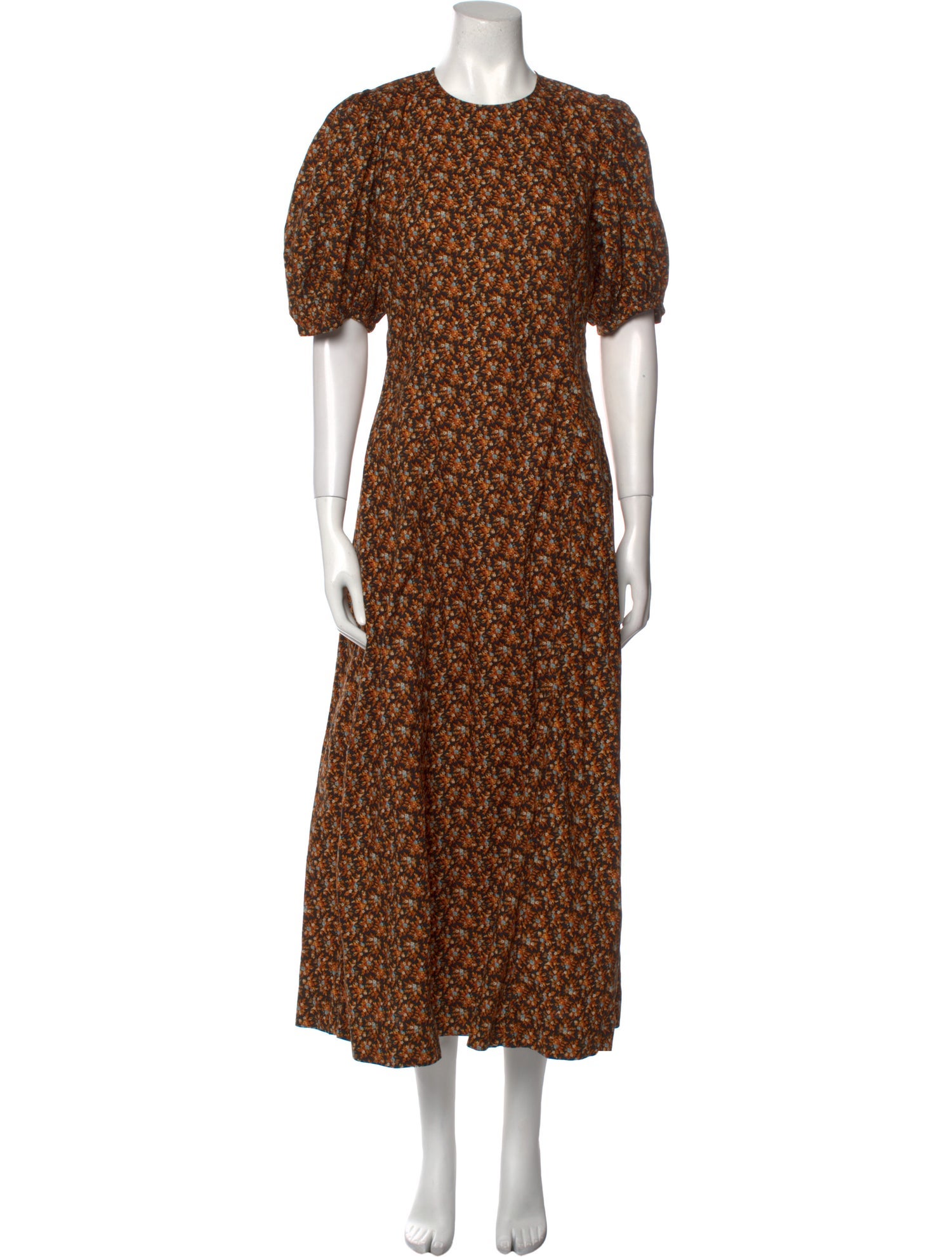 DÔEN Floral Print Long Dress