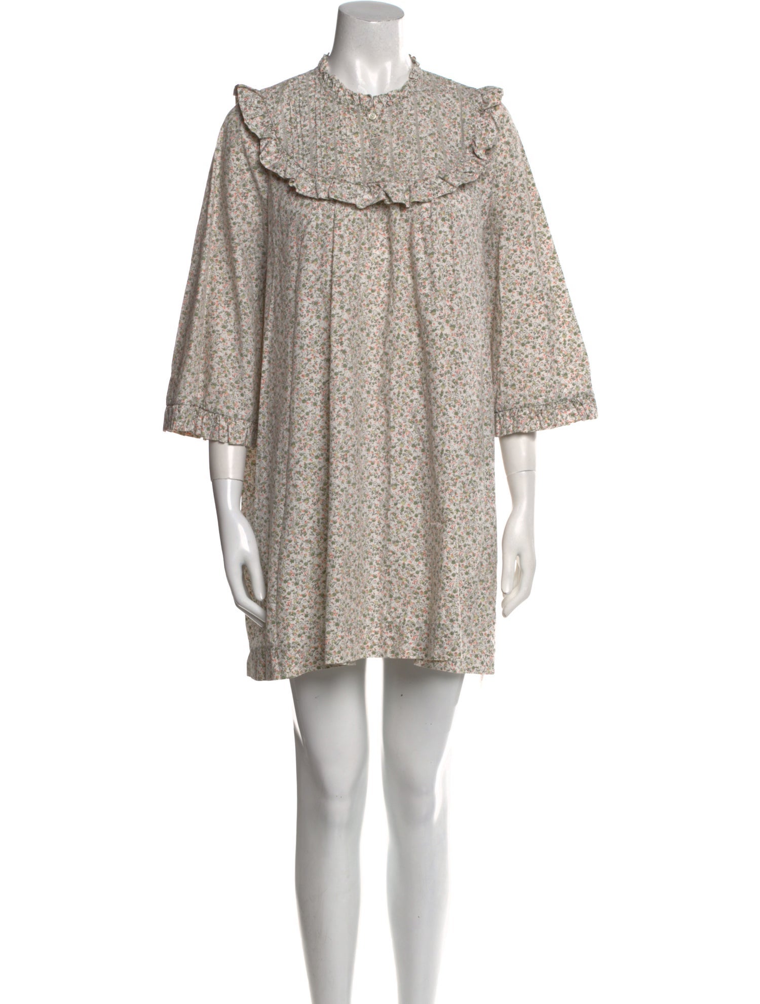 DÔEN Floral Print Mini Dress