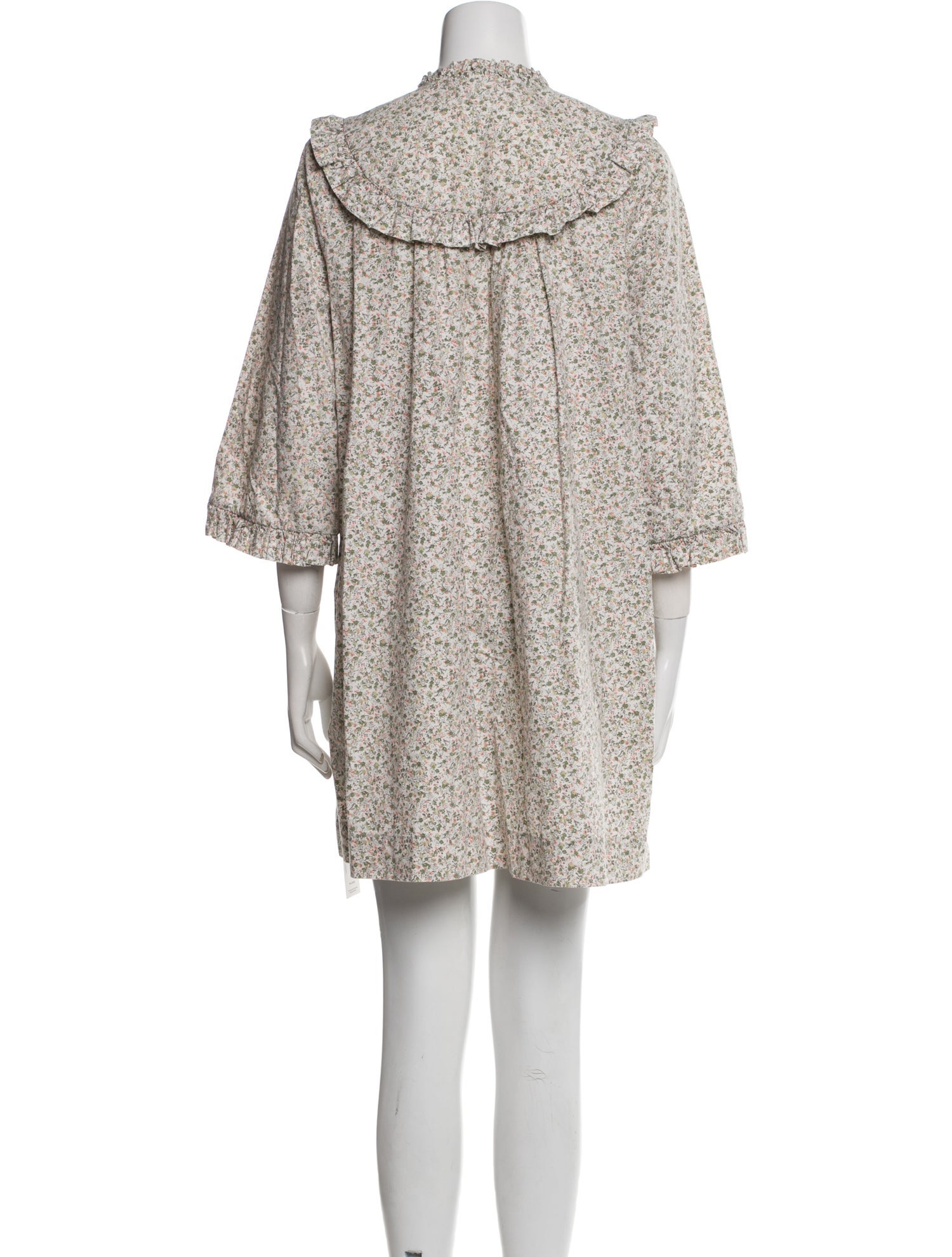 DÔEN Floral Print Mini Dress