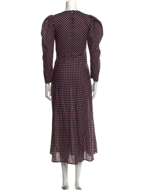 DÔEN Printed Long Dress