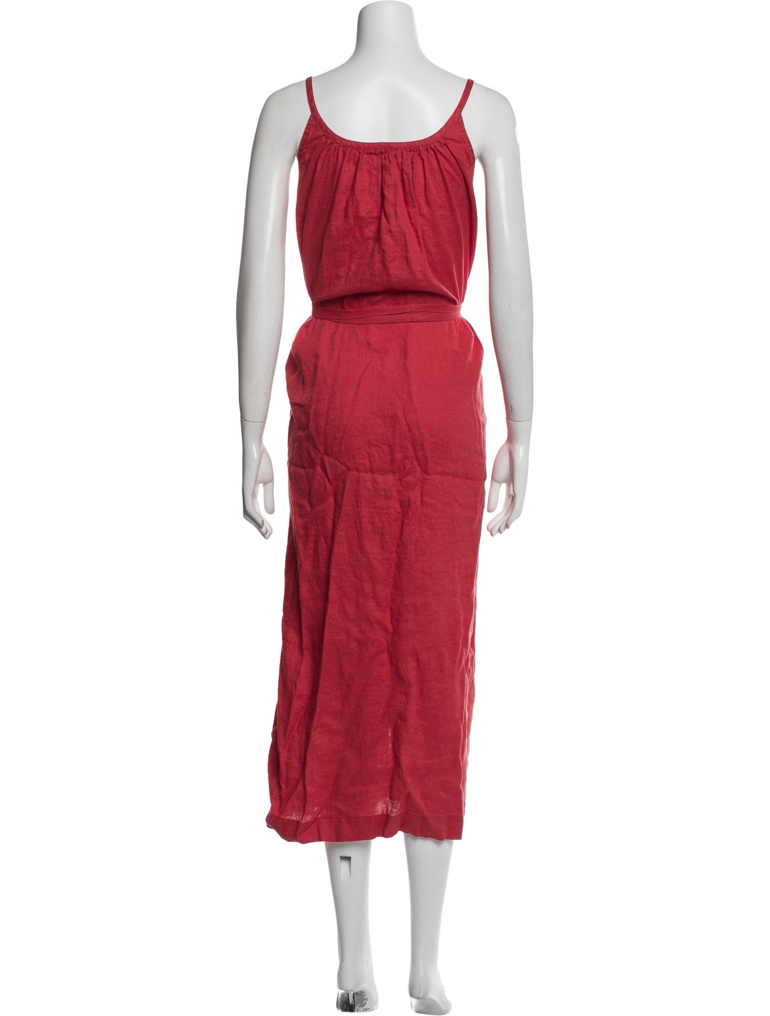 DÔEN Linen Midi Length Dress
