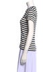 DÔEN Striped Crew Neck T-Shirt