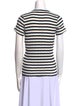 DÔEN Striped Crew Neck T-Shirt