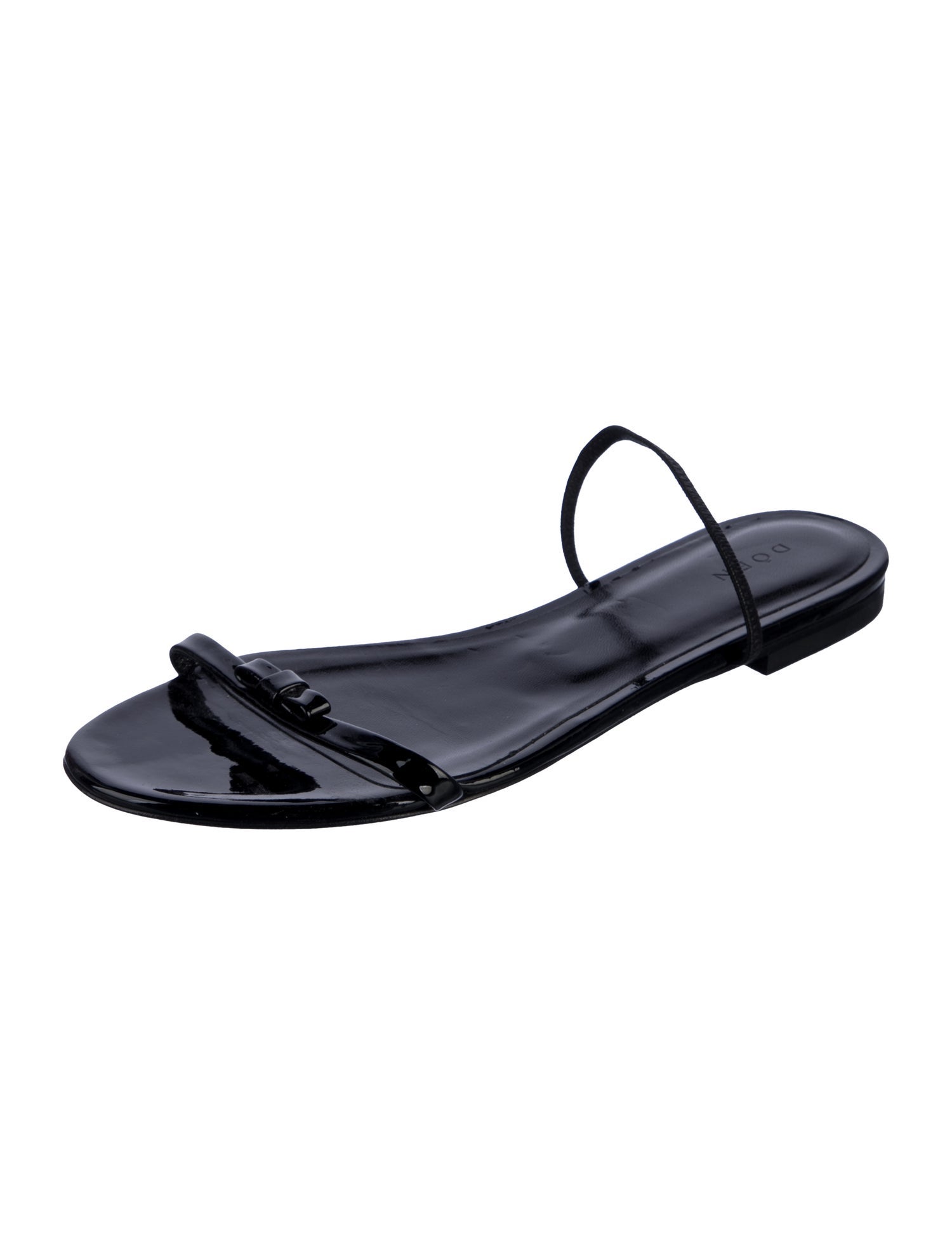 DÔEN Patent Leather Slingback Sandals