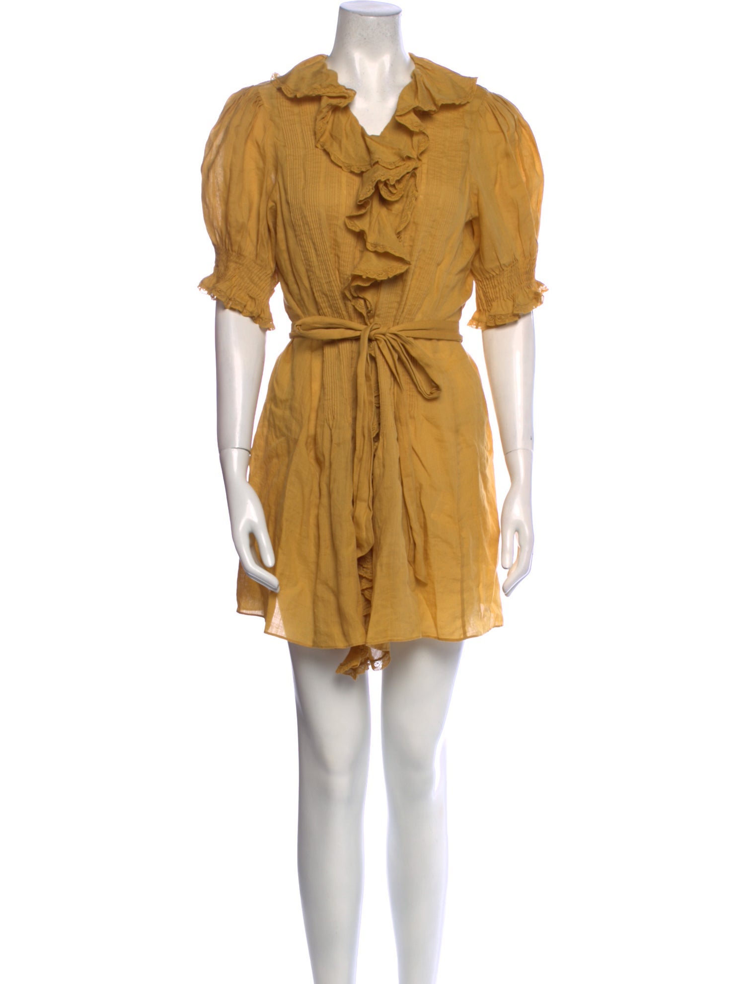 DÔEN V-Neck Mini Dress