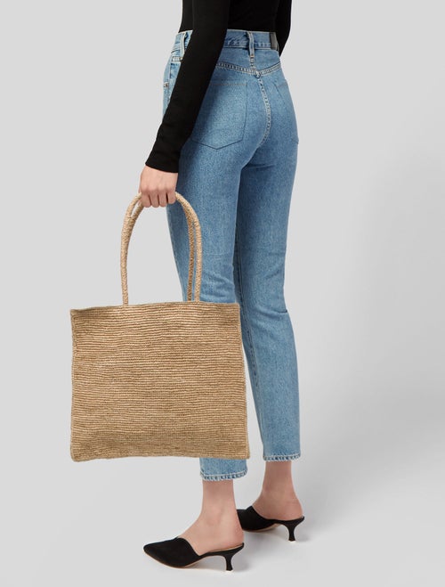 DÔEN Raffia Tote