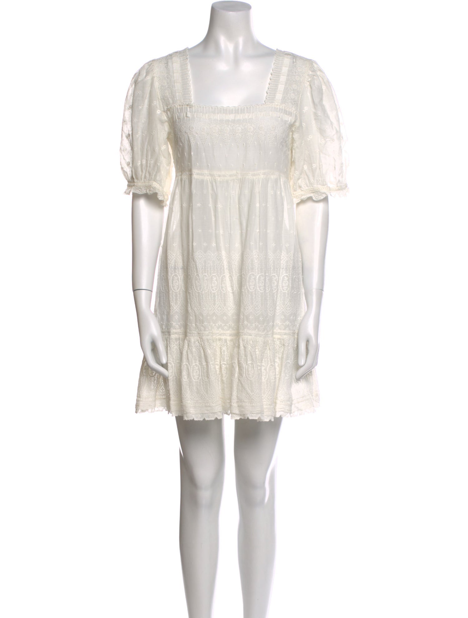 DÔEN Square Neckline Mini Dress