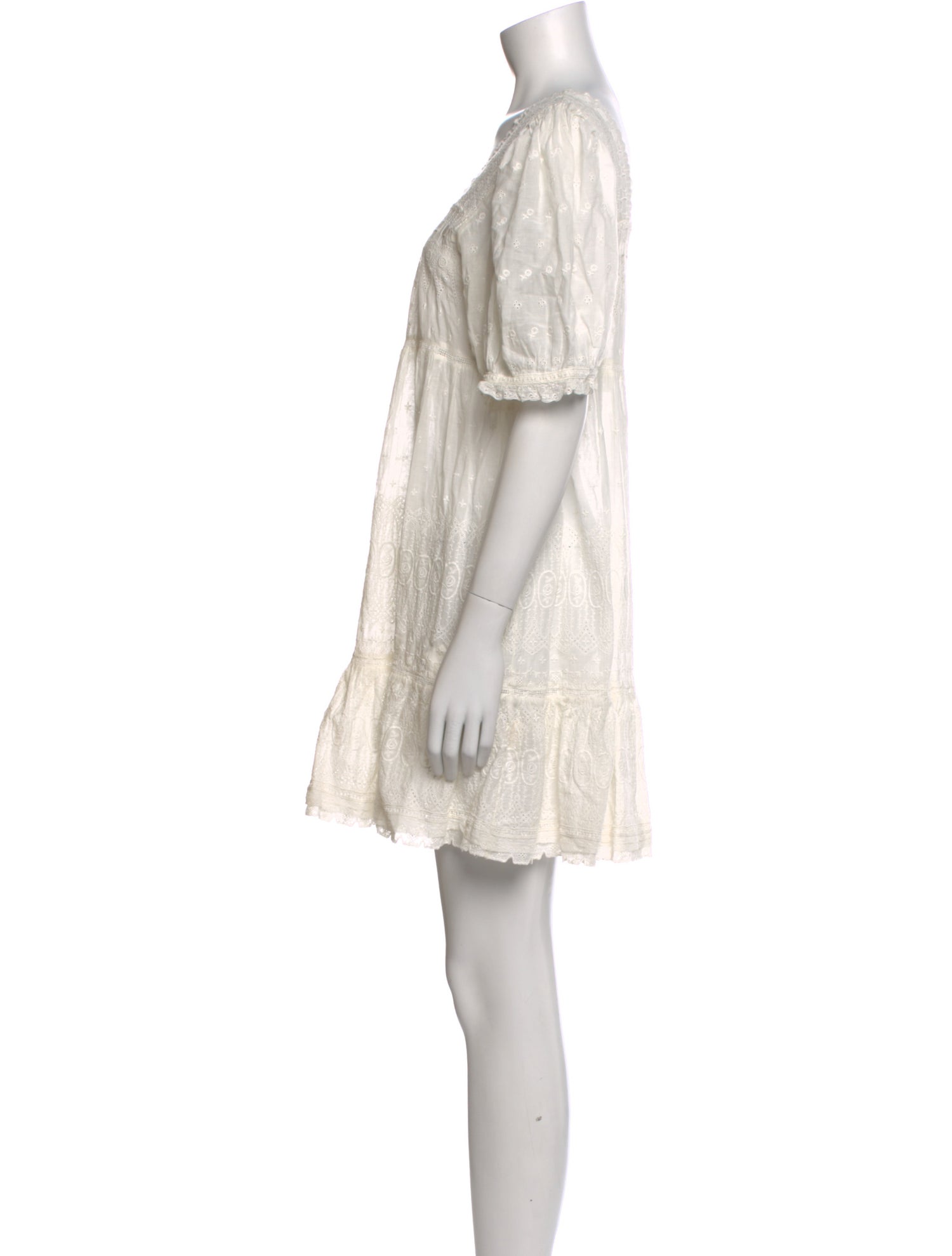 DÔEN Square Neckline Mini Dress