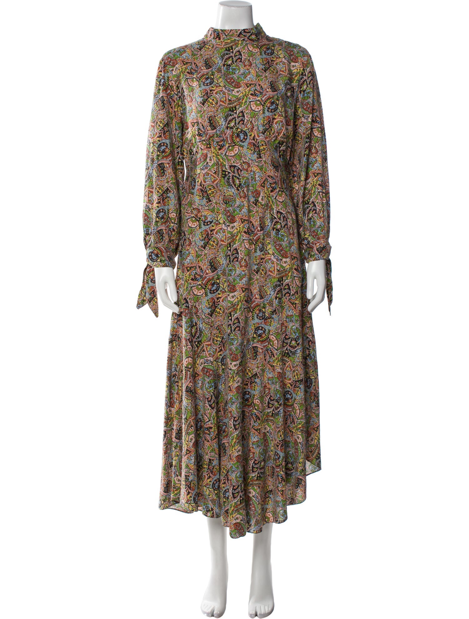 DÔEN Silk Long Dress