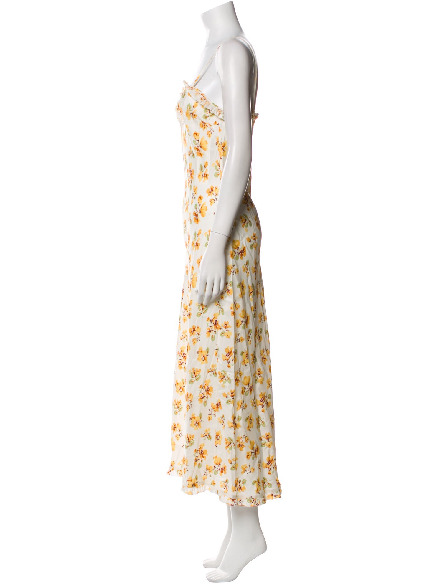 DÔEN Floral Print Long Dress