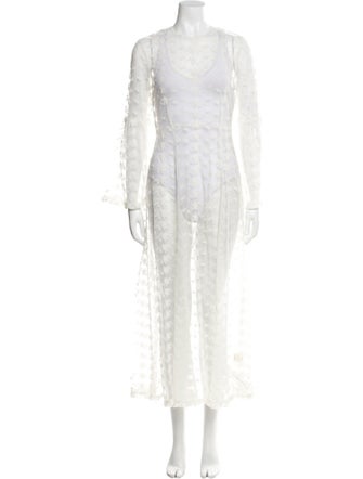 DÔEN Crew Neck Long Dress