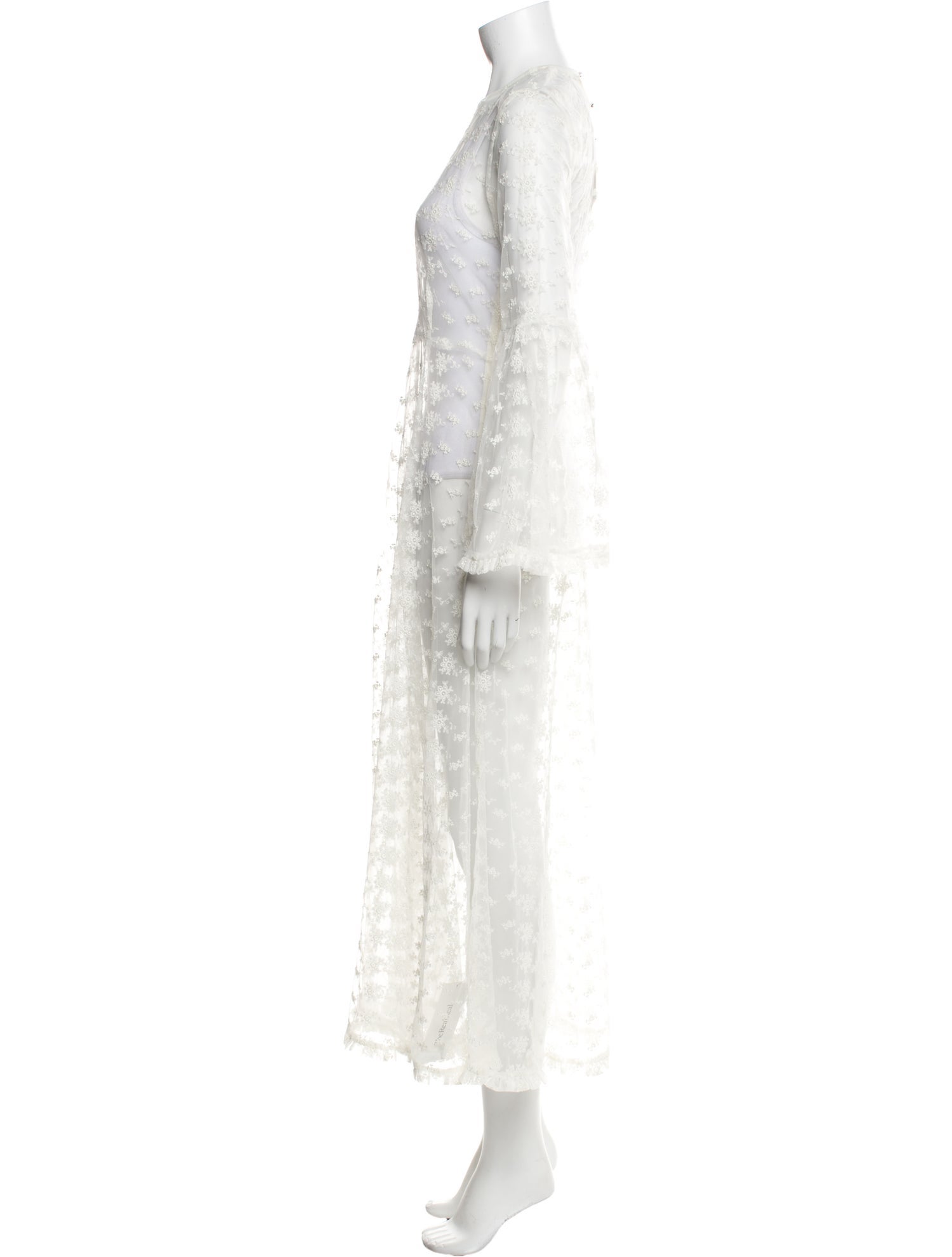 DÔEN Crew Neck Long Dress