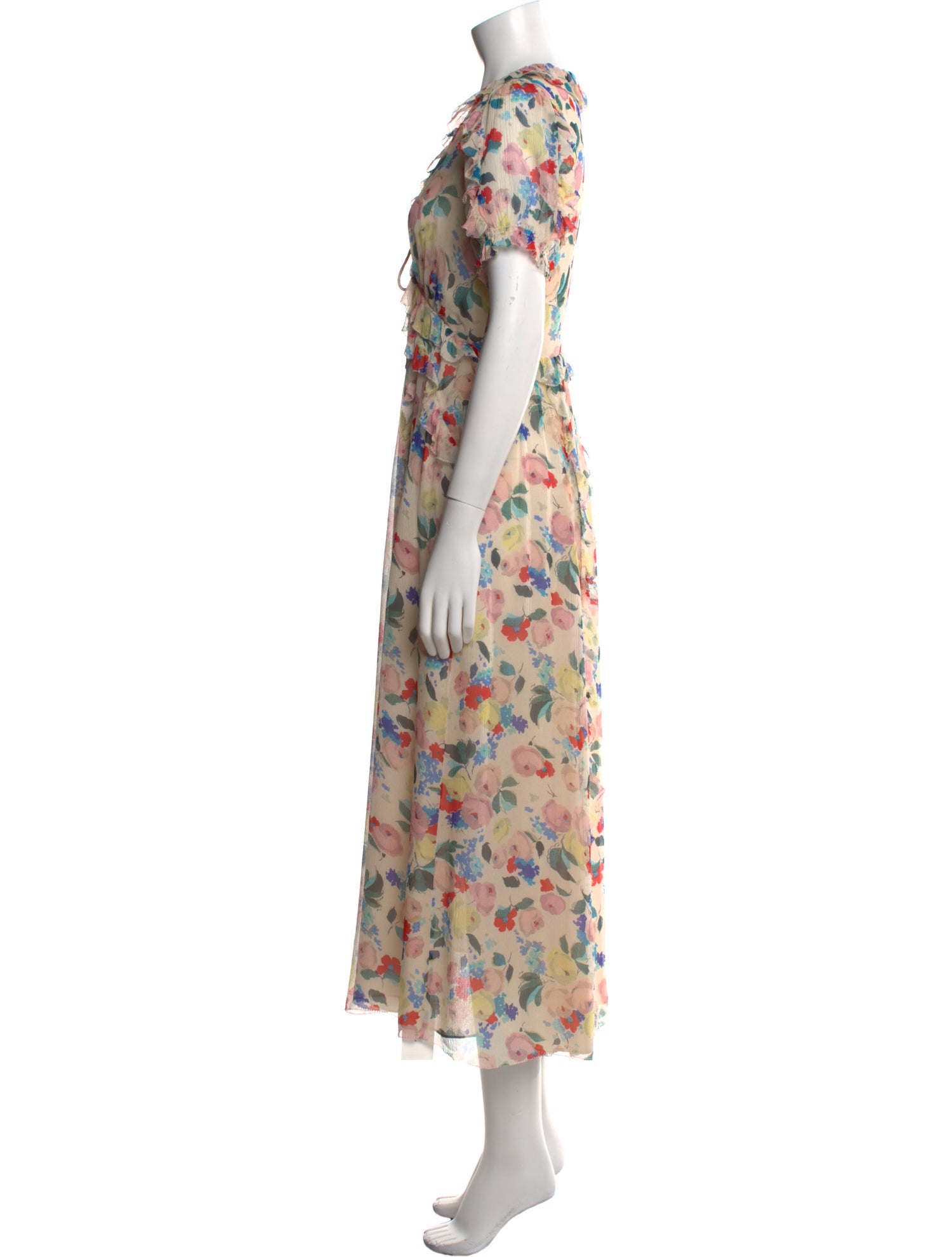 DÔEN Silk Long Dress