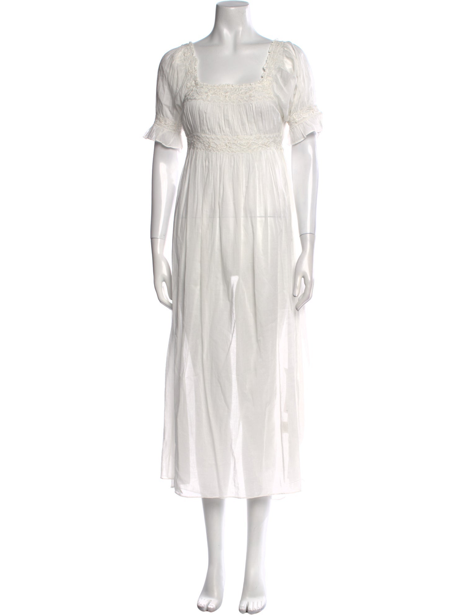 DÔEN Square Neckline Long Dress