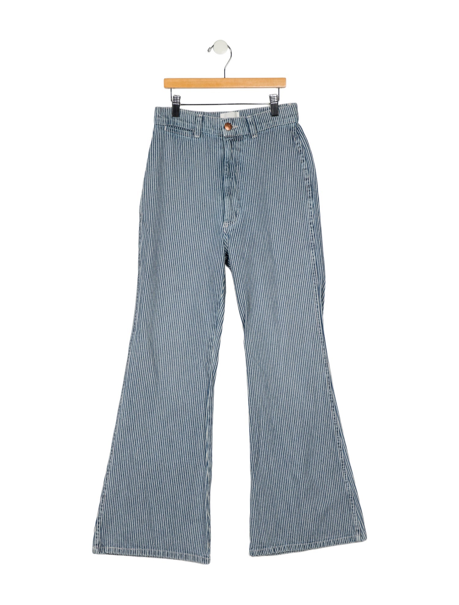 DÔEN Striped Wide Leg Pants