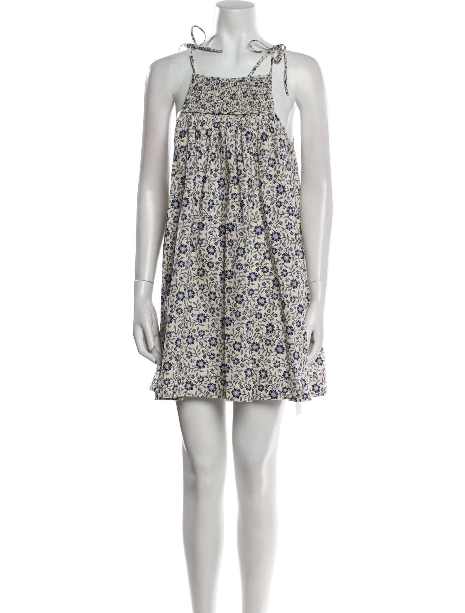 DÔEN Floral Print Mini Dress