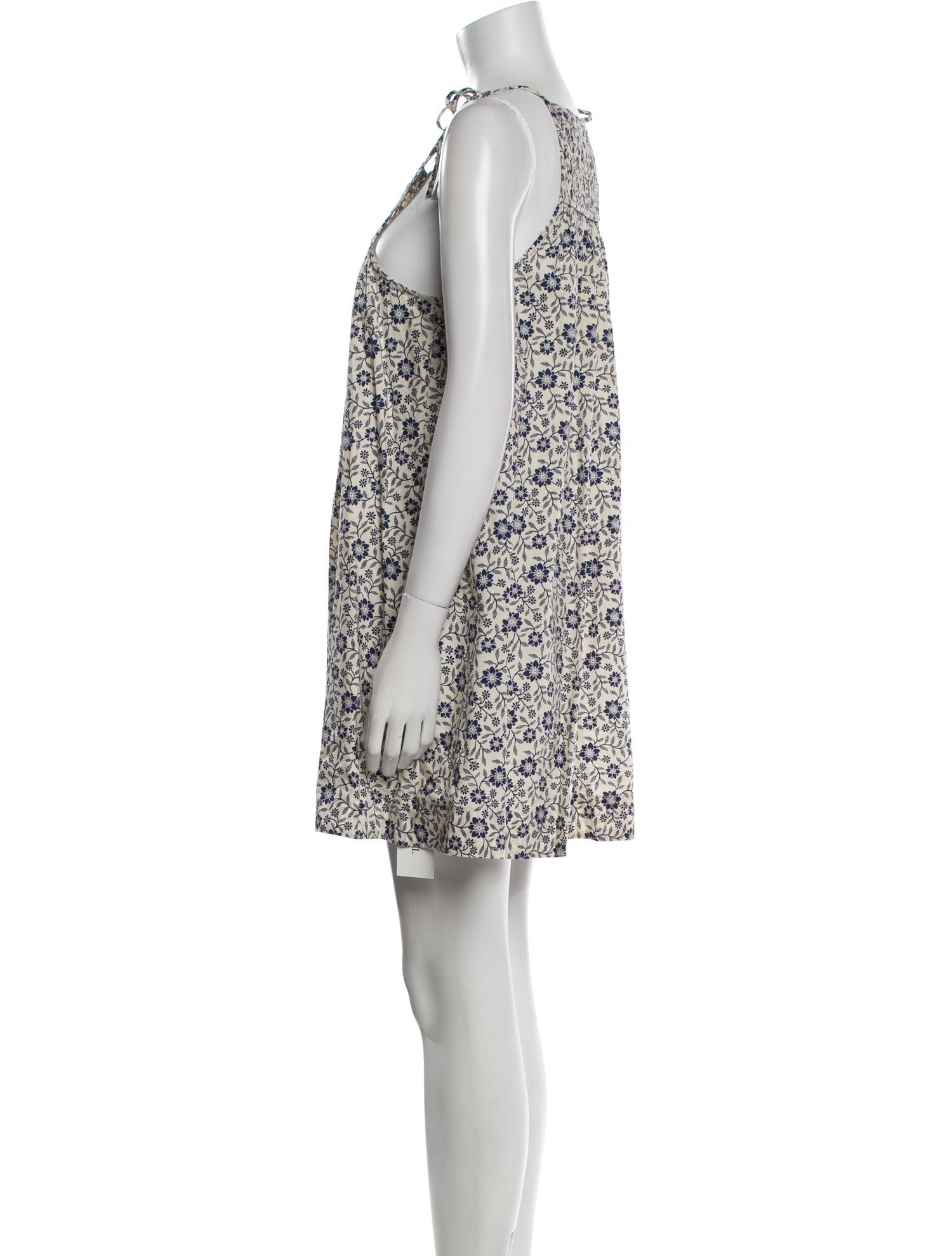 DÔEN Floral Print Mini Dress