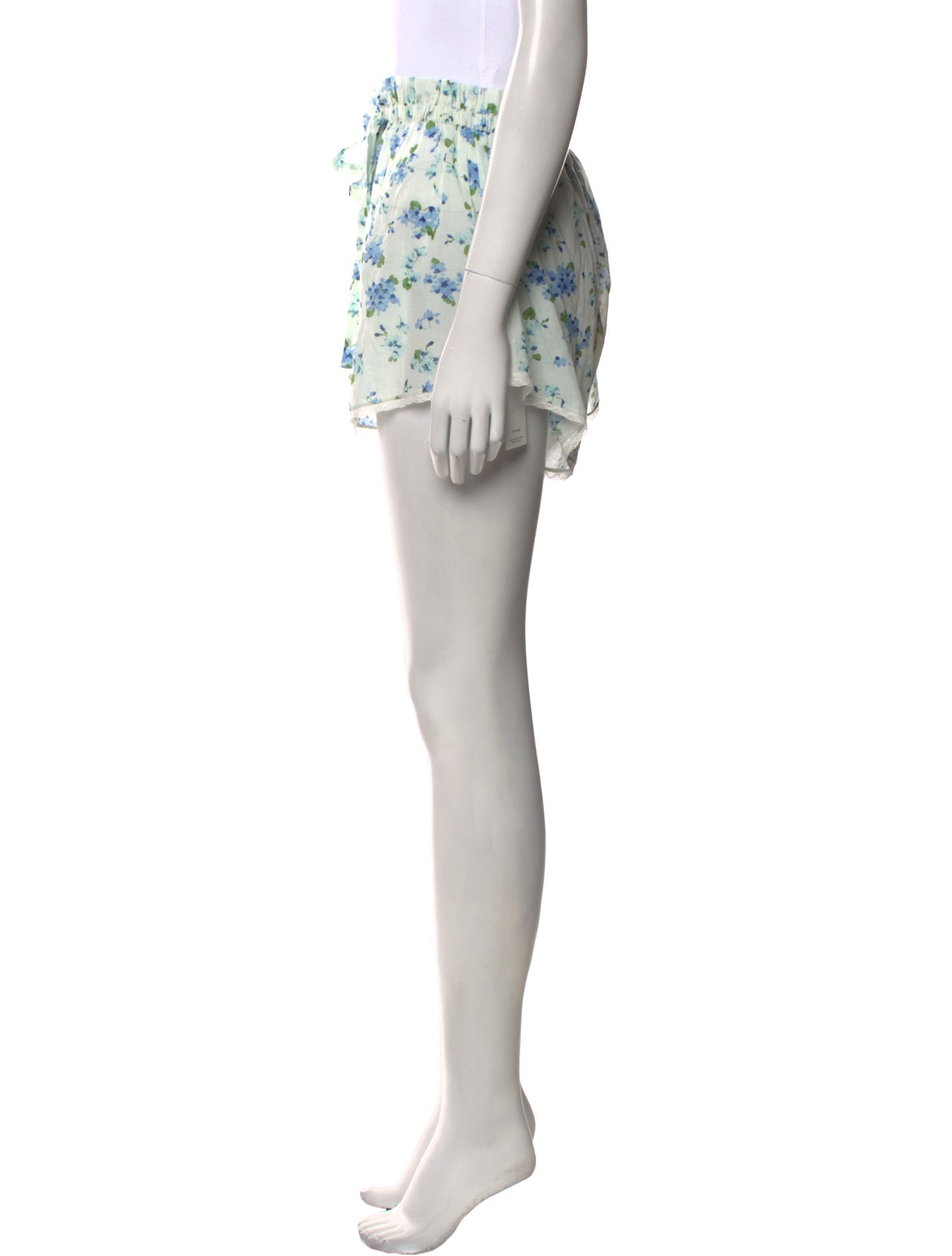 DÔEN Floral Print Mini Shorts w/ Tags