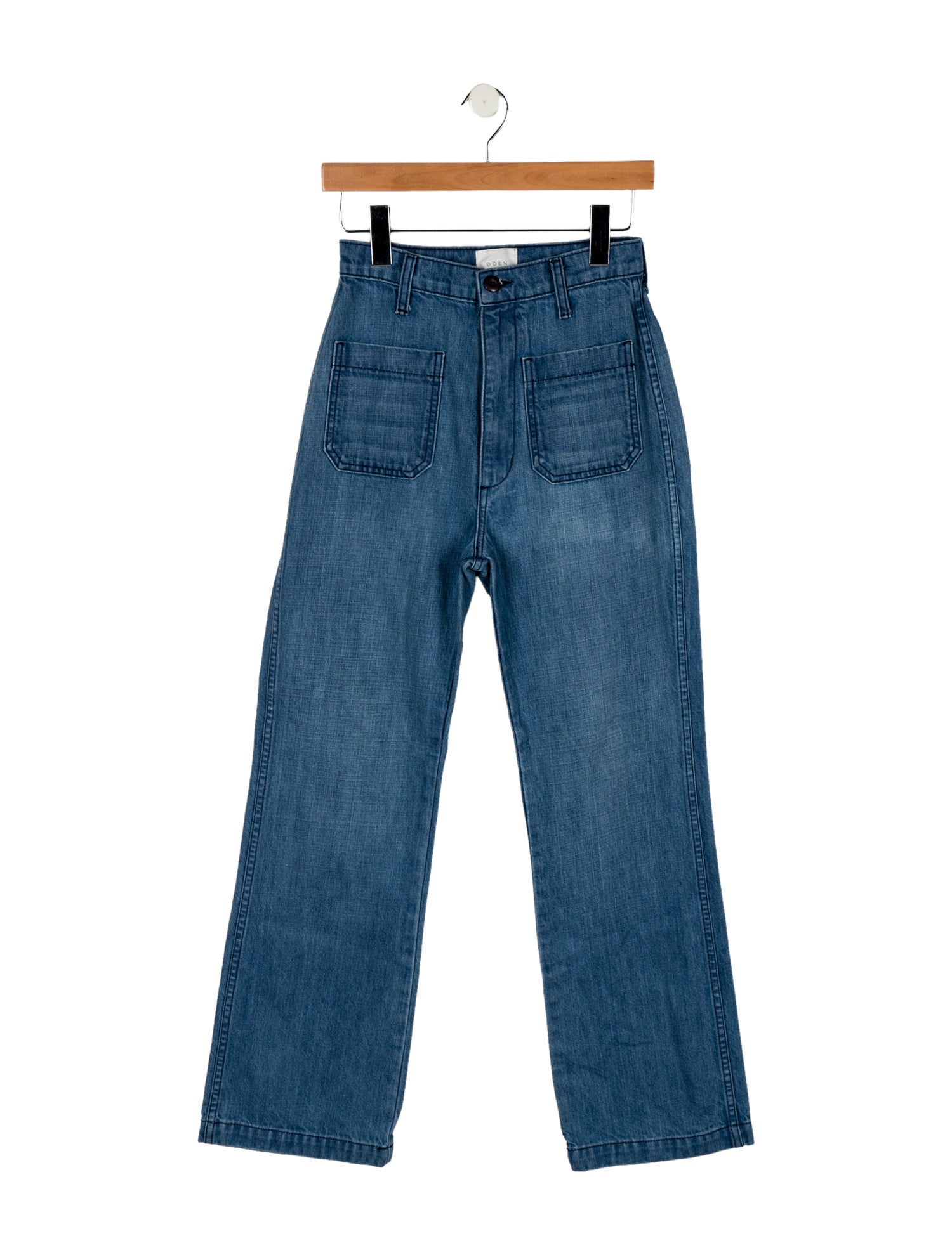 DÔEN High-Rise Wide Leg Jeans