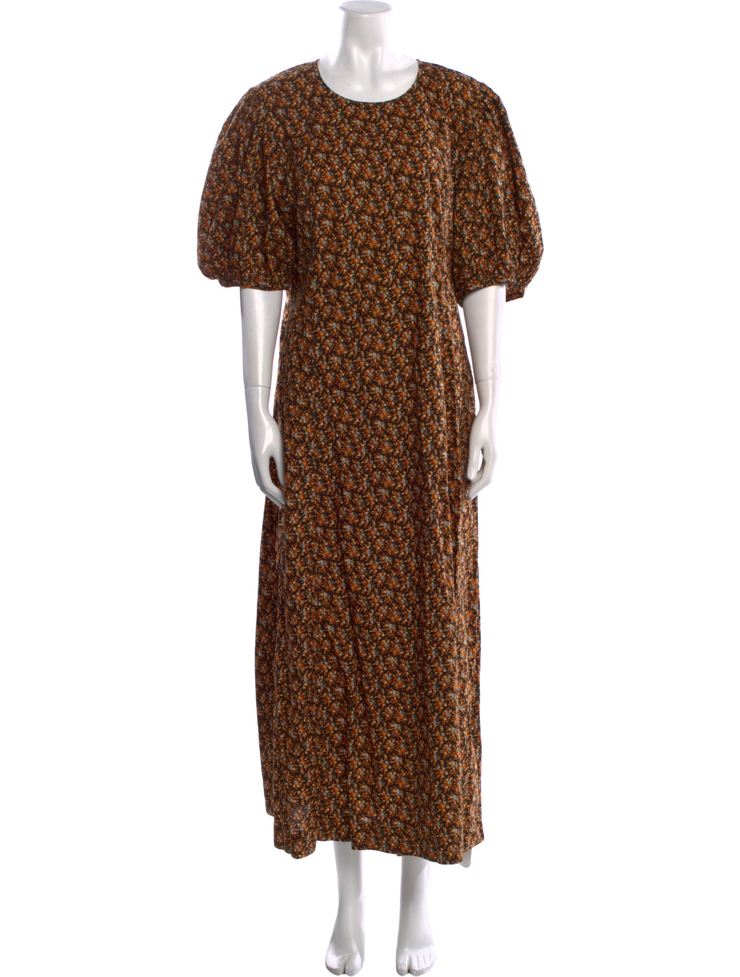 DÔEN Floral Print Long Dress