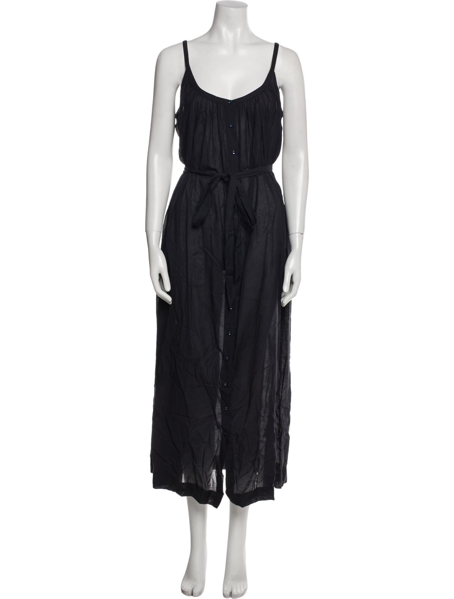 DÔEN Scoop Neck Long Dress