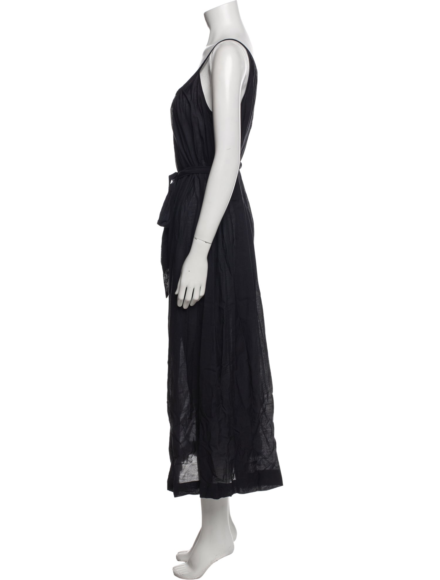 DÔEN Scoop Neck Long Dress